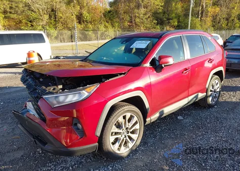 2019 Toyota Rav4 Xle Premium z USA, uszkodzony, nr VIN 2T3C1RFV5KW014878